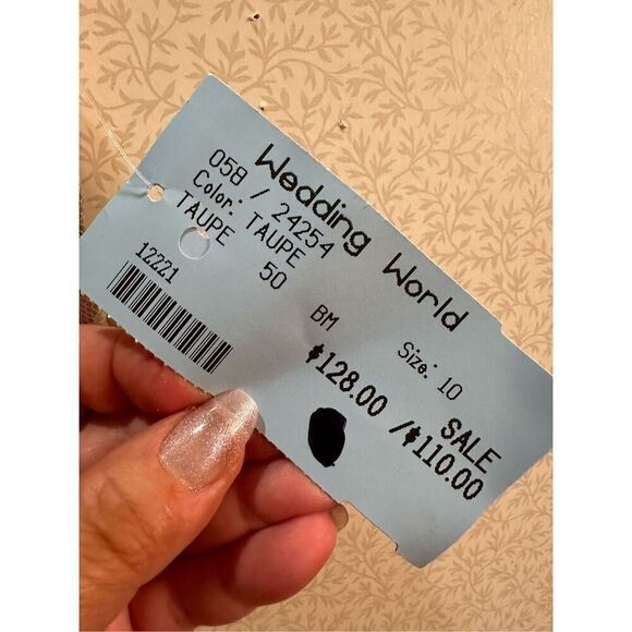 Vintage Jessica McClintock gown - Picture 4 of 9